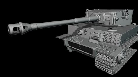 3D printable model Tiger 1 Tanks | CGTrader