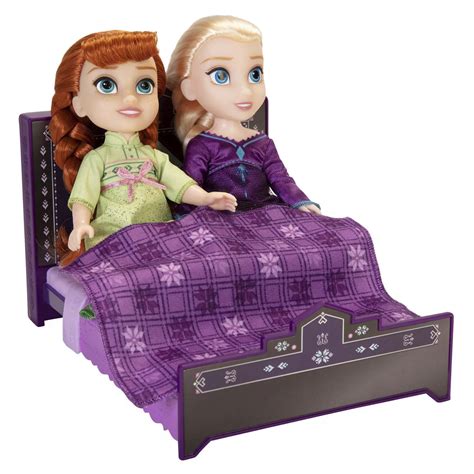 Disney Frozen 2 Petite Anna and Elsa Lullaby Gift Set with 2 dolls - YouLoveIt.com