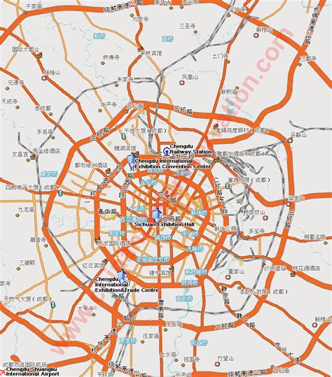 Chengdu Map - China