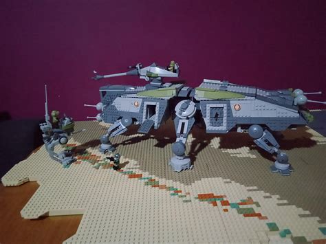 Kashyyyk AT-TE Moc. : r/legostarwars