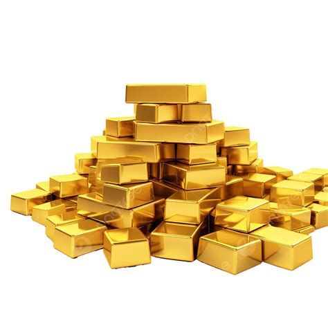 Gold Bars Millions 3d Rendering, 3d, Gold, Bars PNG Transparent Image and Clipart for Free Download