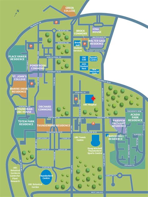 UBC Campus Map