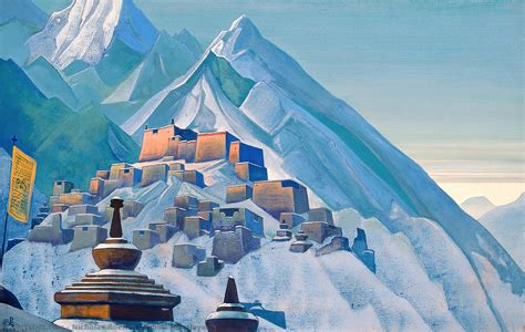 Reproducciones De Pinturas Tíbet. Himalayas., 1933 de Nicholas Roerich ...