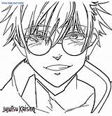 Anime Guy Coloring Pages sketch template