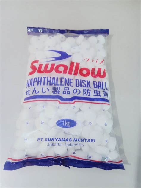 Swallow Kamper kapur barus naphthalene 1 kg putih | Lazada Indonesia