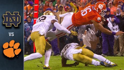 Notre Dame vs. Clemson Football Highlights (2015) - YouTube