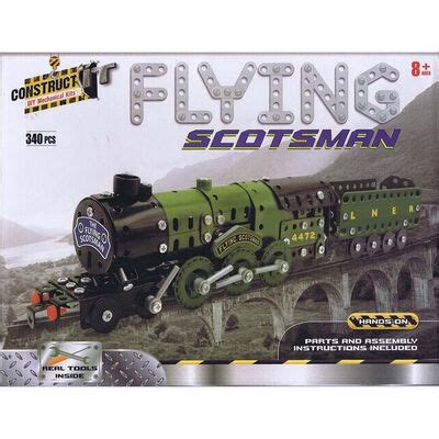 Metal Flying Scotsman Model Kit: 340 Pieces From 15.00 GBP | The Works