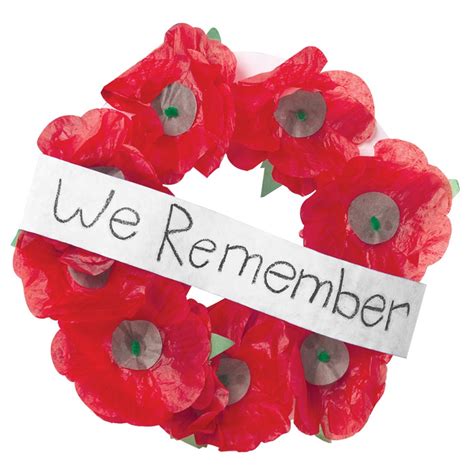 Remembrance Day Poppies - Pack of 50 | Tissue Paper | CleverPatch - Art & Craft Supplies