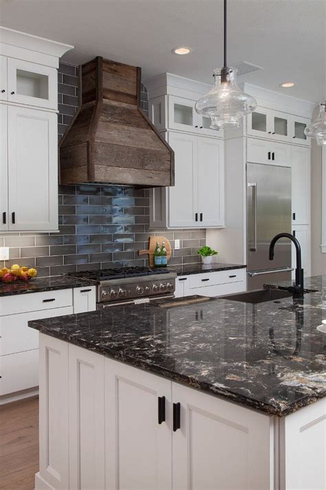 Kitchen Ideas With White Cabinets And Black Countertops – Things In The Kitchen