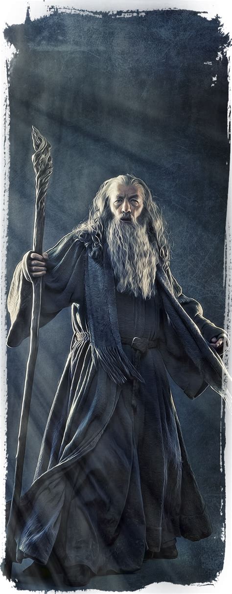 The Dwarves Of The Hobbit on Behance | The hobbit, Gandalf the grey, Gandalf