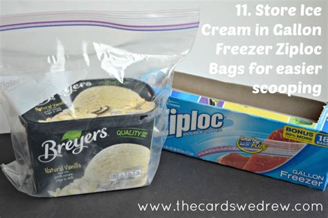 20 Uses for Ziploc Bags - The Cards We Drew