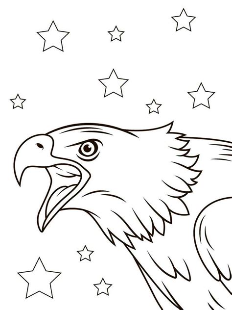Bald Eagle 8 coloring page