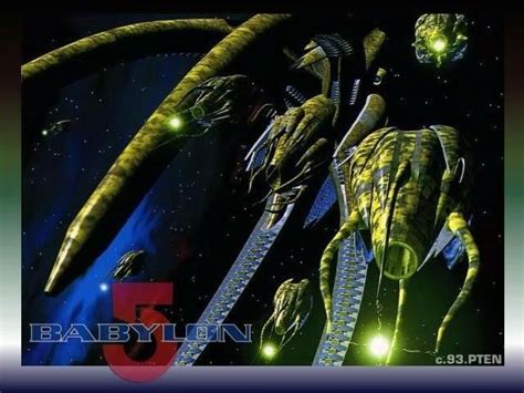 Vorlon ships | Babylon 5, Best sci fi series, Babylon