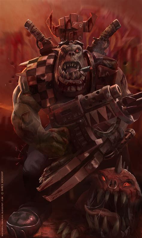 THE RED WAAAGH: Orks by nachomolina on deviantART | Warhammer 40k ...