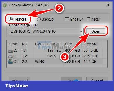 How to Ghost Windows 11 on computers and laptops - TipsMake.com