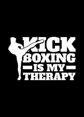 'Kickboxing Kickboxer' Poster, picture, metal print, paint by Mealla | Displate | Kickboxing ...