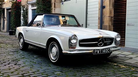 Mercedes 230sl Pagoda for sale in Edinburgh, Scotland.