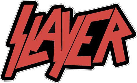 Slayer Music Band Logo vinyl sticker printed vinyl decal - AG Design