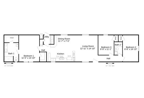 Solitaire Singlewide ST16763B by Solitaire Homes - ModularHomes.com