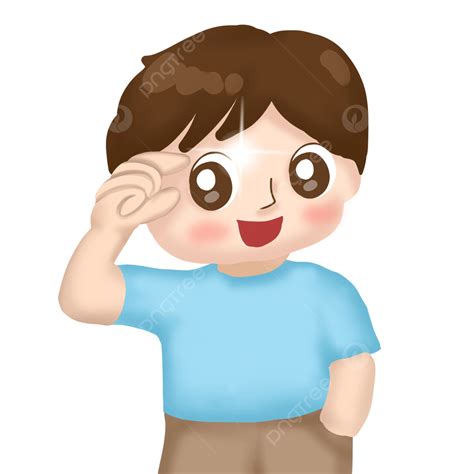 Boy With Healthy Eyes, Healthy Eyes, Good Eyes, Vitamin A PNG Transparent Clipart Image and PSD ...