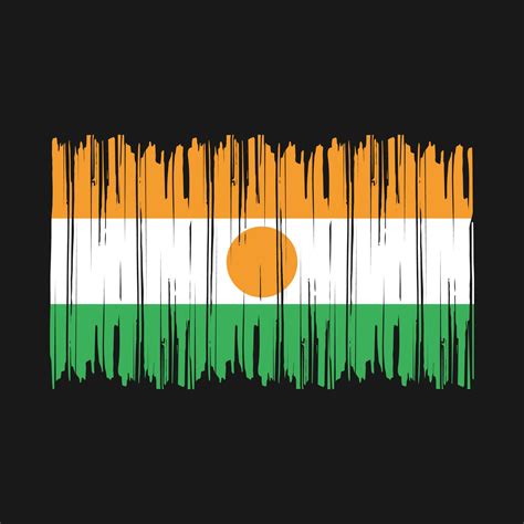 Niger Flag Brush 20477674 Vector Art at Vecteezy