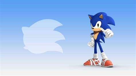 Download Race Forward with Cool Sonic Wallpaper | Wallpapers.com