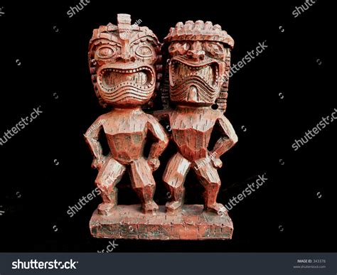 Tiki Statue Stock Photo 343378 : Shutterstock