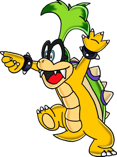 Paper Mario Koopa Kid - Free Coloring Pages