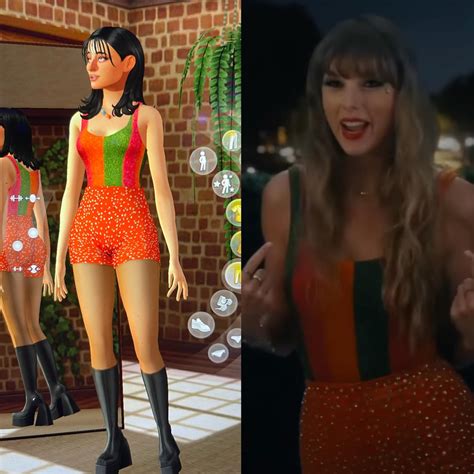 My sims’ Taylor swift inspo outfits!!! : r/thesims