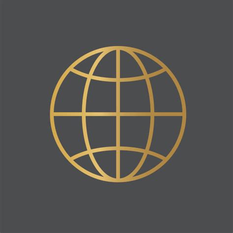 Gold World Map Illustrations, Royalty-Free Vector Graphics & Clip Art - iStock