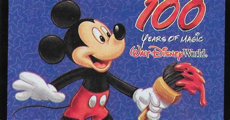 Mickey Mouse 100 Years of Magic Walt Disney World Ticket