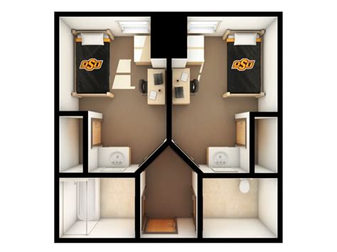 Oklahoma State University Dorm Floor Plans | Viewfloor.co