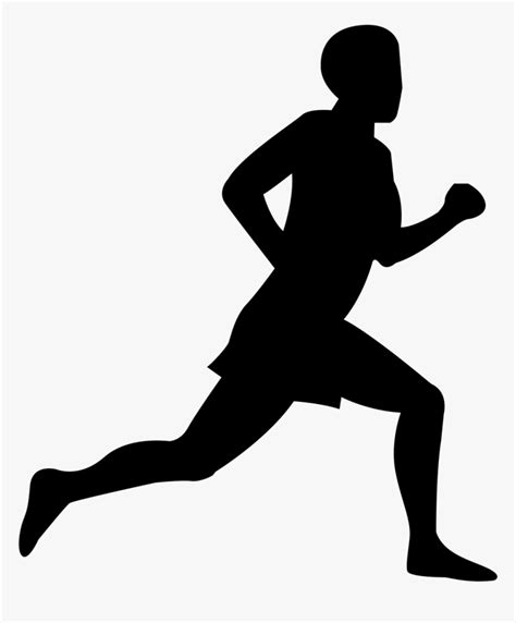 Person Running Silhouette Png, Transparent Png , Transparent Png Image ...