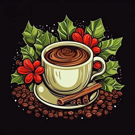 Christmas Hot Beverage Art Free Stock Photo - Public Domain Pictures