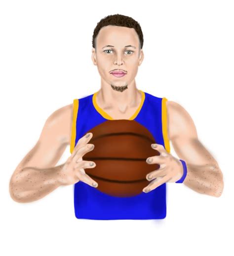 Step by Step How to Draw Stephen Curry : DrawingTutorials101.com