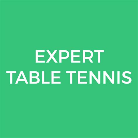 Subscribe on Android to The Expert Table Tennis Podcast