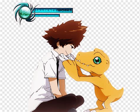 Tai kamiya agumon youtube biyomon digimon adventure tri., tai, mamífero, vertebrado, fondo de ...