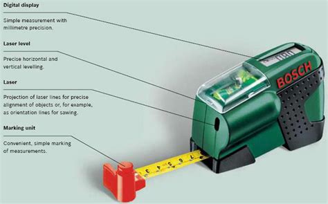 Bosch PMB 300L Digital Laser Tape Measure | eBay