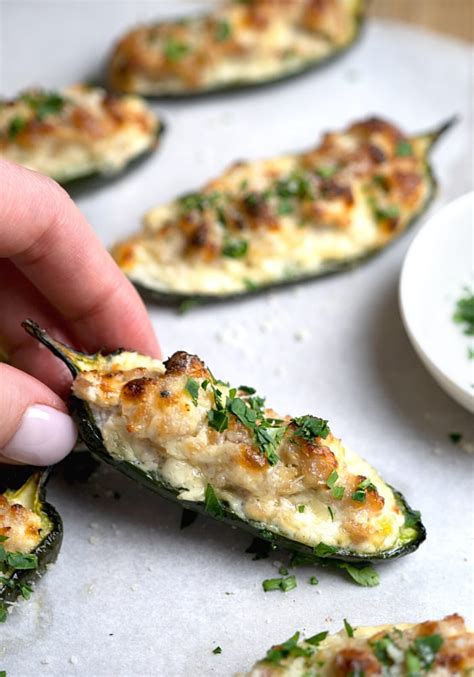 Sausage Stuffed Jalapenos (jalapeno poppers with sausage)