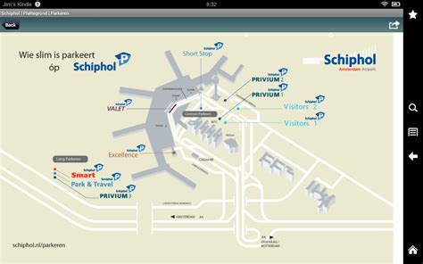 Amsterdam Airport Schiphol parking map Valet Parking, Airport Map ...