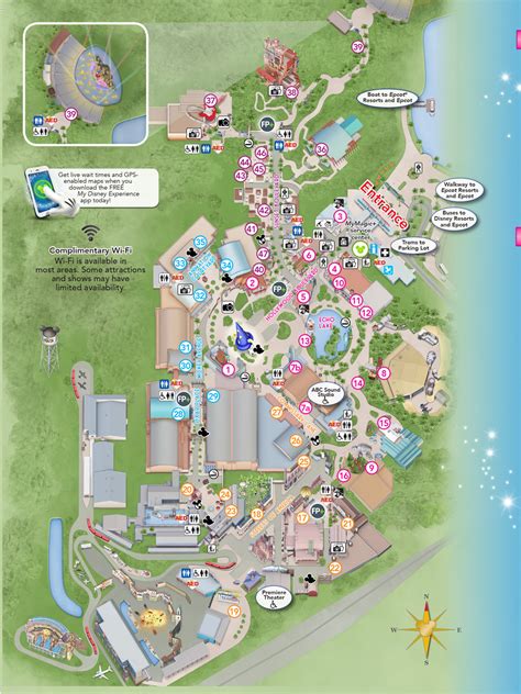 A ‘Hollywood’ Classic: The Studios’ First Guide Map « Disney Parks Blog
