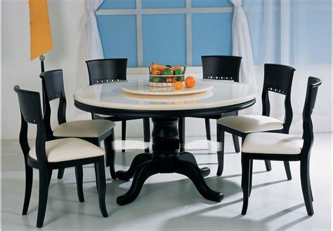 elegant round dining table for 6 contemporary | Dining table marble, Round marble dining table ...