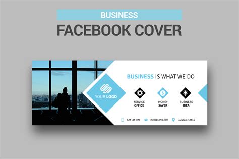 Business Facebook Cover | Creative Facebook Templates ~ Creative Market