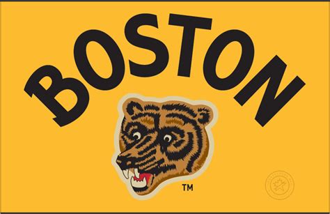 The Bruins 2023 Winter Classic logo shows “BOSTON” in black arched over ...