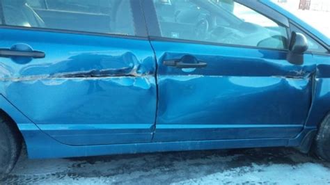 Cape Breton snow plow destroys woman's car | CBC News