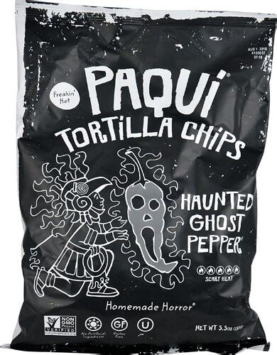 Paqui Gluten Free Tortilla Chips Haunted Ghost Pepper® -- 5.5 oz - Vitacost