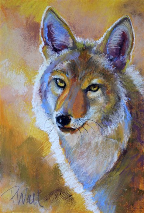 Coyote | Original fine art, Art impressions, Art