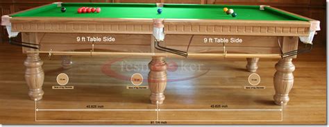 snooker table dimensions | Brokeasshome.com