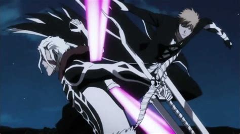 Bleach Ichigo defeats Ginjo - YouTube