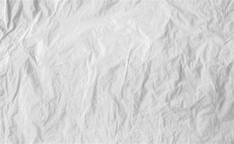 White crumpled paper texture background. White old creased and wrinkled ...